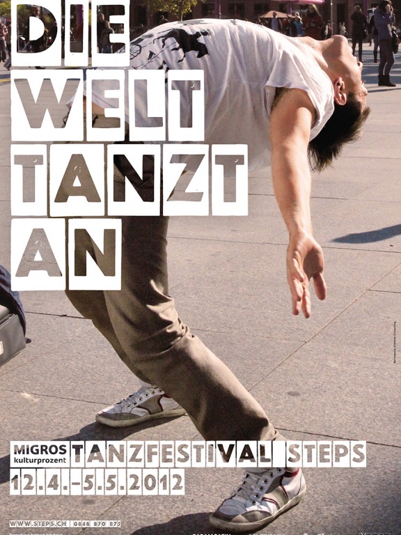 Migros Kulturprozent Tanzfestival Steps Plakat 03